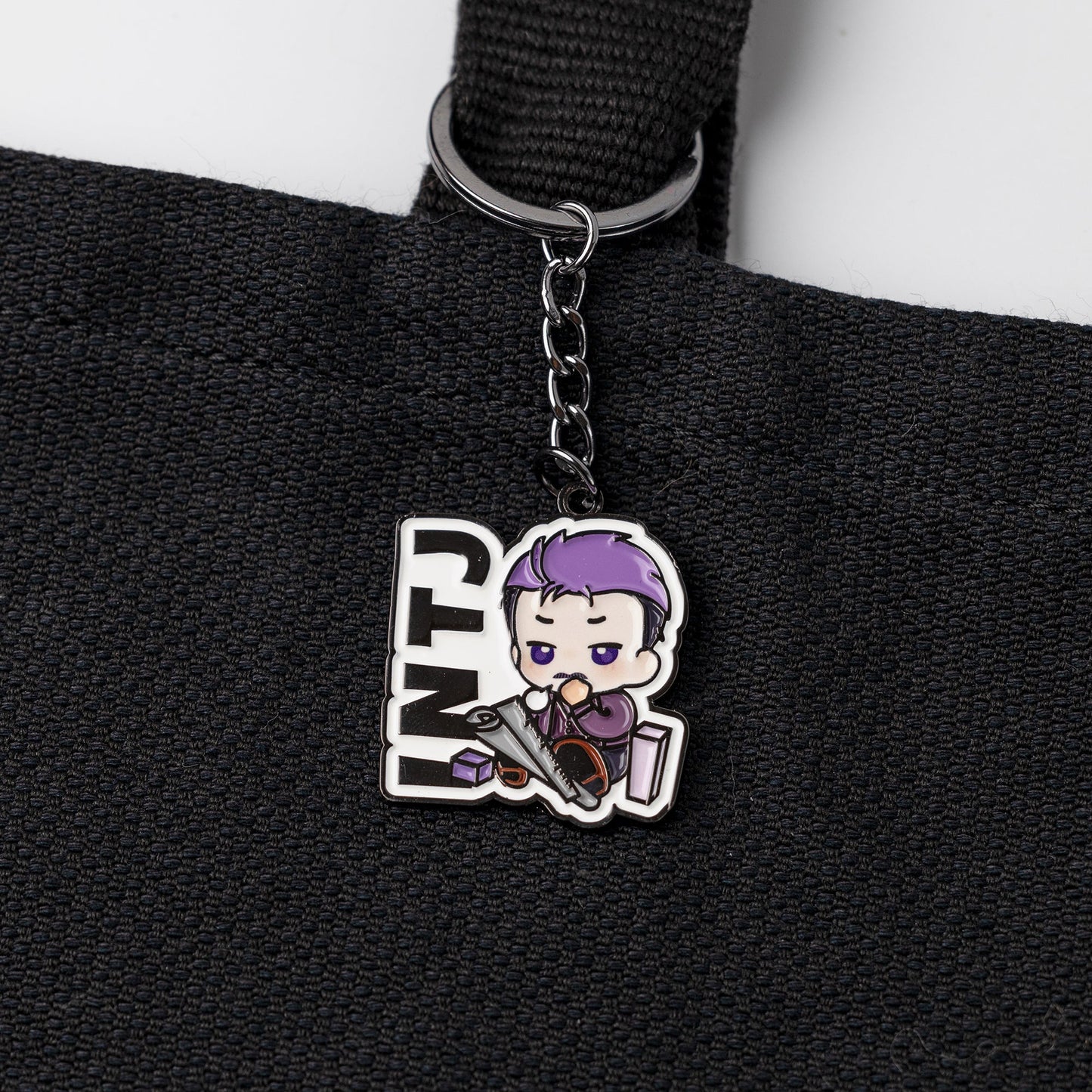 INTJ character keychain small gift idea - Funxtuff