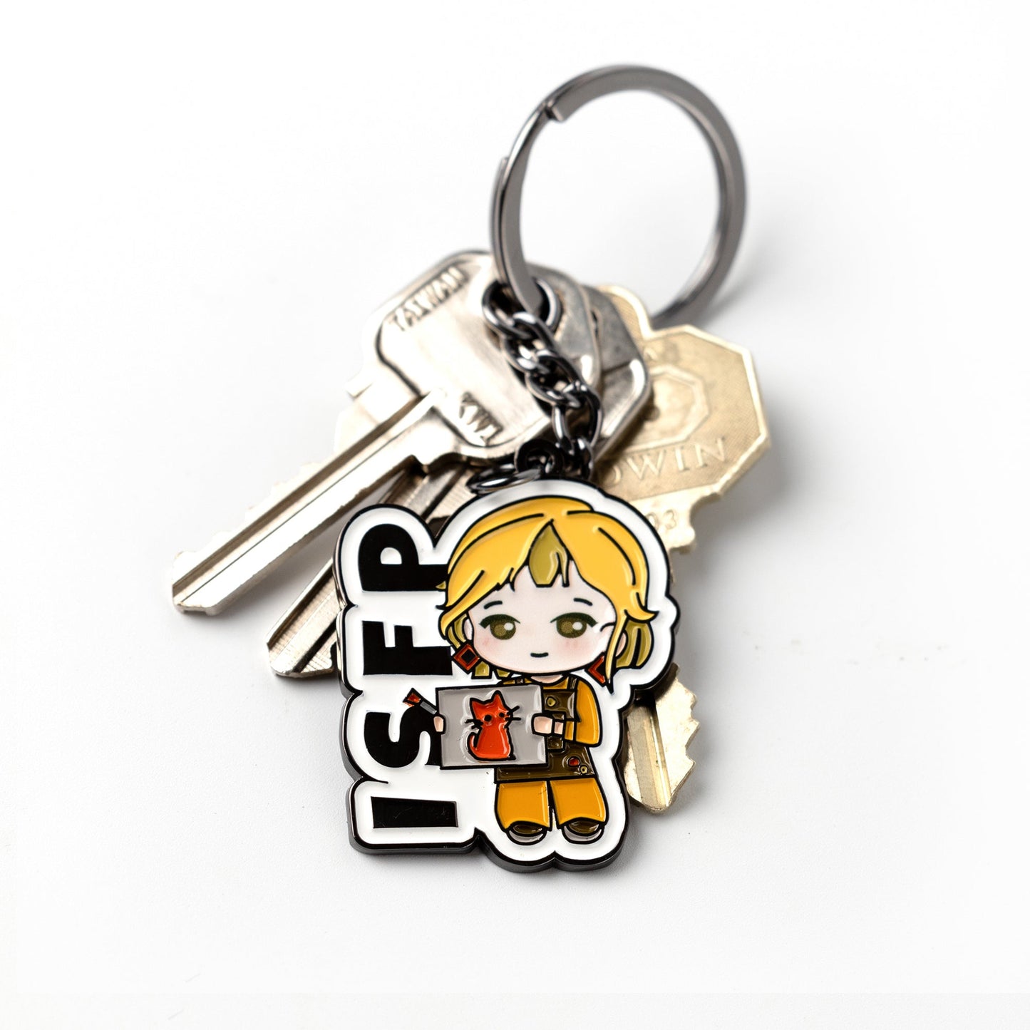 ISFP character keychain small gift idea - Funxtuff