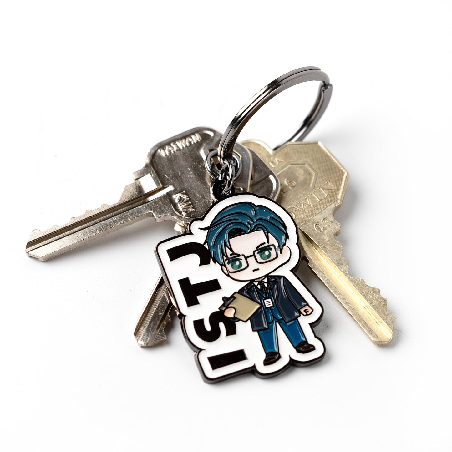 ISTJ character keychain small gift idea - Funxtuff