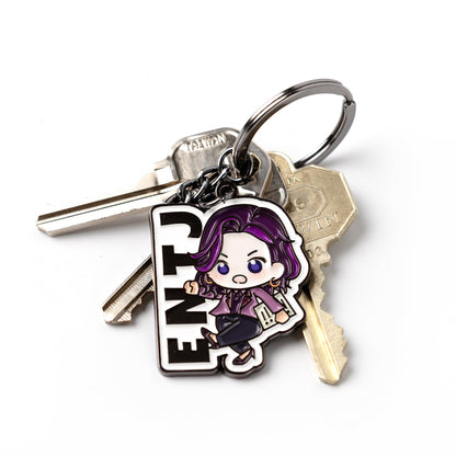 ENTJ character keychain small gift idea - Funxtuff