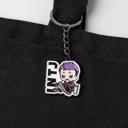INTJ character keychain small gift idea - Funxtuff