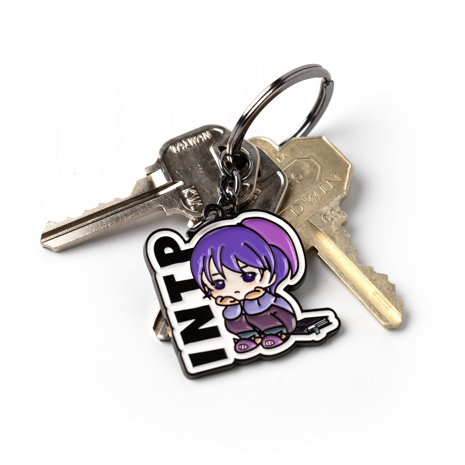 INTP character keychain small gift idea - Funxtuff