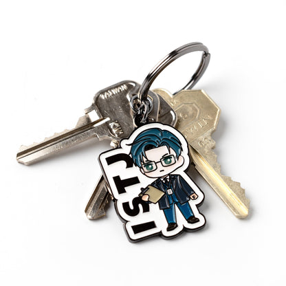 ISTJ character keychain small gift idea - Funxtuff